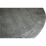 Featuring Malburn Coffee Table by dovetail at Amethyst Home. The Malburn Coffee Table is beautifully constructed from black burnt oak with a unique leg design. Easily adaptable to any living space and decor setting. Due to the nature of the material, do not expose to sunlight.
Size: 55"w x 55"d x 18"h.  Amethyst Home provides interior design, new home construction design consulting, vintage area rugs, and lighting in the Calabasas metro area.