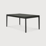 Featuring Oak Bok Extendable Dining Table - Black by Ethnicraft at Amethyst Home. This Oak Bok Extendable Dining Table is perfect for families who want extra space when their kids, extended family, or guests come to celebrate! Its airy shape yet rock solid construction make this piece a timeless and remarkable design to enjoy for years to come.
Dimensions 55..  Amethyst Home provides interior design, new home construction design consulting, vintage area rugs, and lighting in the Dallas metro area.
