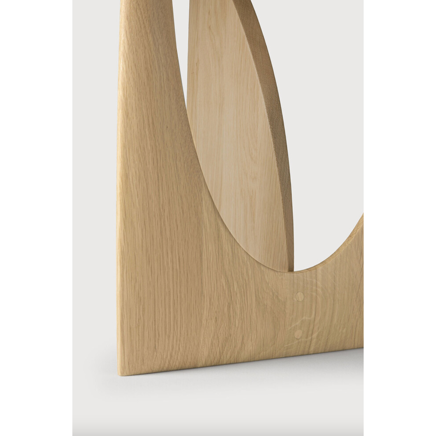 Featuring Oak Geometric Side Table by Ethnicraft at Amethyst Home. From any angle, the Oak Geometric Side Table does not only look different, it also becomes different. We love seeing this table as a sculptural accent to your living space or office.Designed by Alain van Havre
Dimensions: 20.5"w x 20.5"d x 20"h Weight: 11 lbs
Material: OakFinish: Varnished
Fo.  Amethyst Home provides interior design, new home construction design consulting, vintage area rugs, and lighting in the Seattle metro area.