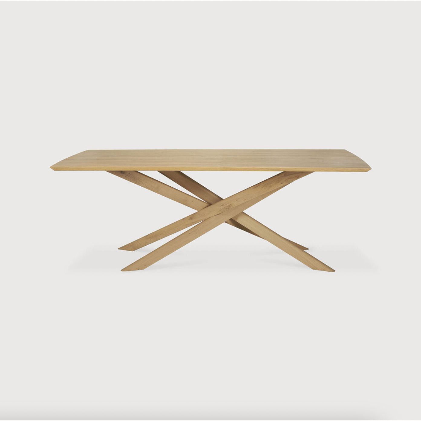 Featuring Oak Mikado Dining Table - Rectangle by Ethnicraft at Amethyst Home. We love the sculptural character of this Oak Mikado Dining Table - Rectangle. The legs interlock like a well-thought-out puzzle, making it easier to interact with your guests and allows you to converse with your family and friends for years to come!
Designed by Alain van Havre
Mater.  Amethyst Home provides interior design, new home construction design consulting, vintage area rugs, and lighting in the Boston metro area.