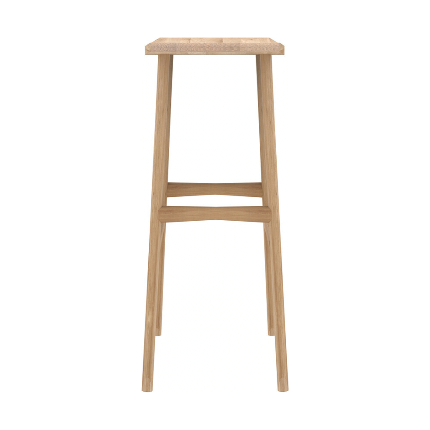 Featuring Oak Osso Bar Stool by Ethnicraft at Amethyst Home. We love the versatility of this Oak Osso Bar Stool.  A sleek piece to add in your bar area, kitchen island, or a standing desk stool. 
Dimensions: 22.5"w x 13"d x 31.5"hSeat Height: 30.5"
Material: Oak, 100% Solid WoodFinish: Varnished
For regular dusting use a dry cloth. For cleaning or in case of a.  Amethyst Home provides interior design, new home construction design consulting, vintage area rugs, and lighting in the Omaha metro area.