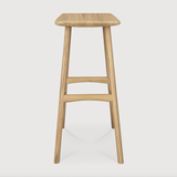 Featuring Oak Osso Counter Stool by Ethnicraft at Amethyst Home. We love the versatility of this Oak Osso Counter Stool.  A sleek piece to add in your bar area, kitchen island, or a standing desk stool. 
Dimensions: 22.5"w x 14.5"d x 24.5"hSeat Height: 23"Material: Oak, 100% Solid WoodFinish: Oiled
For regular dusting use a dry cloth. For cleaning or in .  Amethyst Home provides interior design, new home construction design consulting, vintage area rugs, and lighting in the Kansas City metro area.