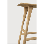 Featuring Oak Osso Counter Stool by Ethnicraft at Amethyst Home. We love the versatility of this Oak Osso Counter Stool.  A sleek piece to add in your bar area, kitchen island, or a standing desk stool. 
Dimensions: 22.5"w x 14.5"d x 24.5"hSeat Height: 23"Material: Oak, 100% Solid WoodFinish: Oiled
For regular dusting use a dry cloth. For cleaning or in ca.  Amethyst Home provides interior design, new home construction design consulting, vintage area rugs, and lighting in the Calabasas metro area.