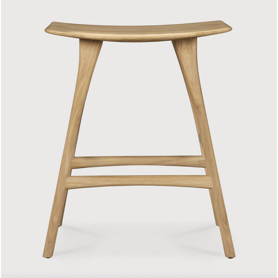 Oak Osso Counter Stool