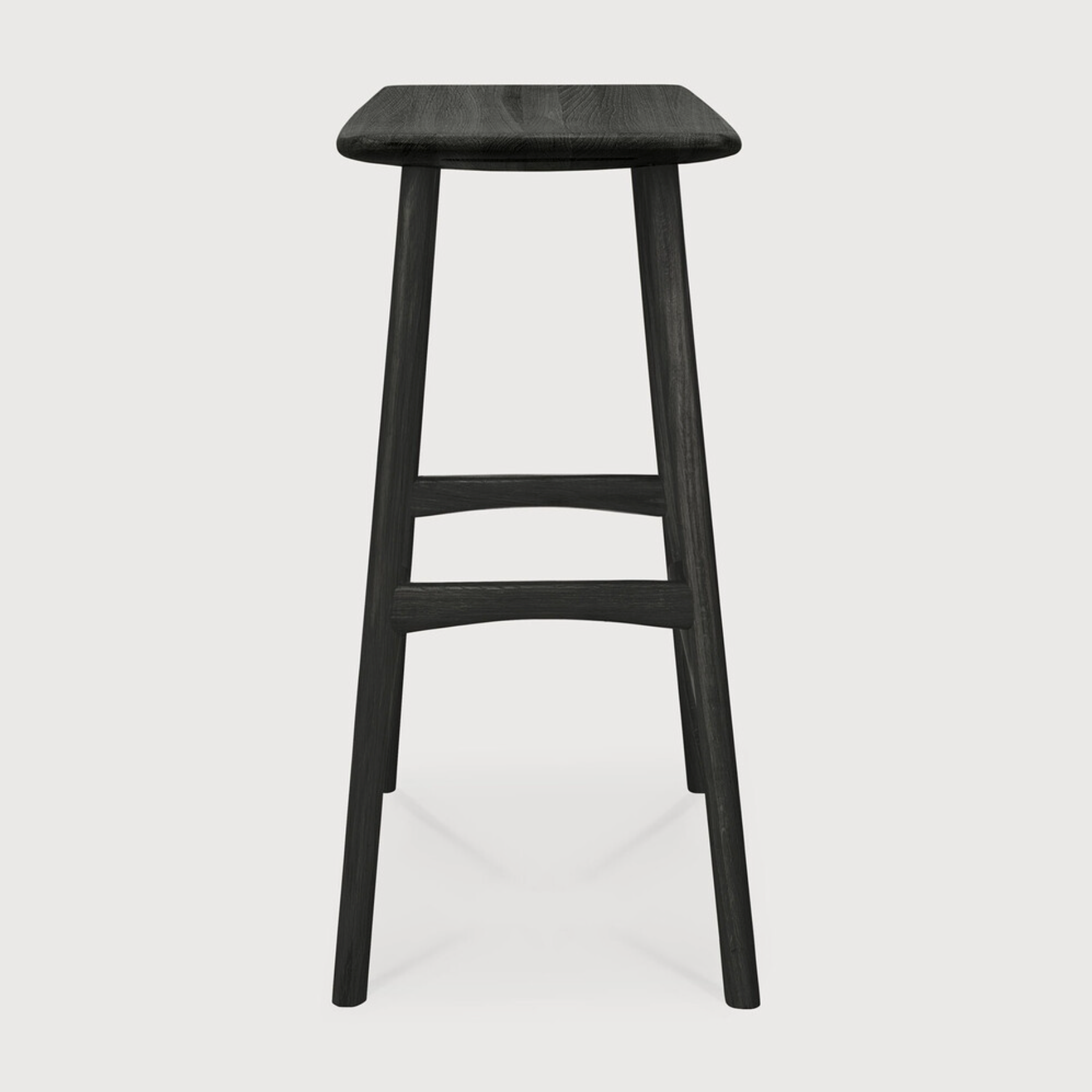 Featuring Oak Osso Bar Stool - Black by Ethnicraft at Amethyst Home. We love the versatility of this Oak Osso Bar + Counter Stool - Black.  A sleek piece to add in your bar area, kitchen island, or a standing desk stool. 
Bar Dimensions: 22.5"w x 13"d x 31.5"hSeat Height: 30.5"
Material: Oak, 100% Solid WoodFinish: Varnished
For regular dusting use a dry clot.  Amethyst Home provides interior design, new home construction design consulting, vintage area rugs, and lighting in the Austin metro area.