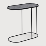 Featuring Oblong Tray Side Table by Ethnicraft at Amethyst Home. We love that this Oblong Tray Side Table has the ability to adopt different trays to mix or match various colors and patterns, creating a personal piece that is uniquely yours!
Dimensions: 27.5"w x 13"d x 26"h 
Material: Metal 
For regular dusting, use a soft dry cloth. We recommend using c.  Amethyst Home provides interior design, new home construction design consulting, vintage area rugs, and lighting in the Los Angeles metro area.