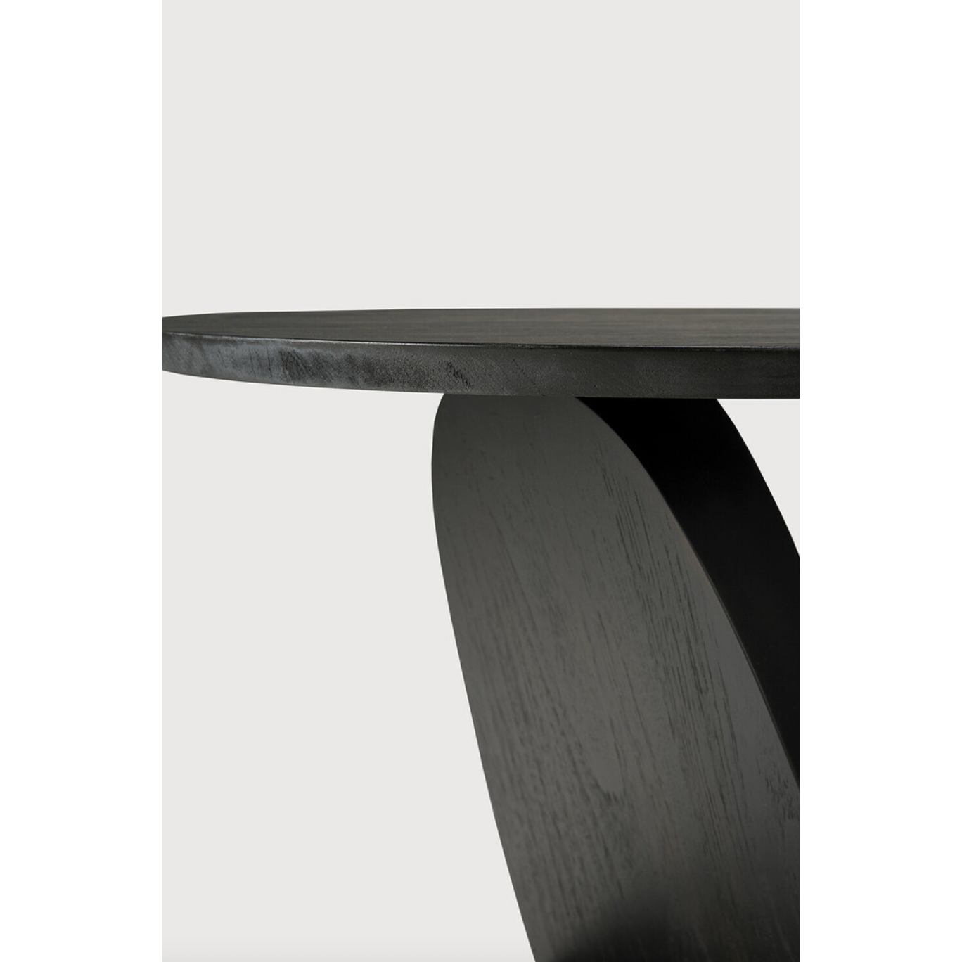 Featuring Teak Oblic Side Table - Black by Ethnicraft at Amethyst Home. We love the unique base of this Teak Oblic Side Table - Black. Place near your sofa, bed side table, or accent chair to completely elevate the space!
Dimensions: 20.5"w x 20.5"d x 19.5"h Weight: 21 lbs
Material: Teak, 100% Solid WoodFinish: Varnished
For regular dusting use a dry cloth. Fo.  Amethyst Home provides interior design, new home construction design consulting, vintage area rugs, and lighting in the Omaha metro area.