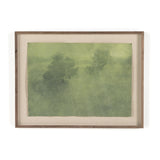 Featuring After the Rain Art by Four Hands at Amethyst Home. Inspired by the Texas Hill Country, Austin-based artist and registered nurse Aileen Fitzgerald paints atmospheric landscapes reminiscent of early Impressionism with a heavy emphasis on light. This After the Rain Art features a loose canvas pinned within a rustic walnut frame for a museum-qual.  Amethyst Home provides interior design, new home construction design consulting, vintage area rugs, and lighting in the Newport Beach metro area.