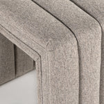 Featuring Augustine 21" Ottoman - Orly Natural by Four Hands at Amethyst Home. We love the dramatic channeling of this Augustine Ottoman - Orly Natural. Match it with the Augustine Swivel and complete the whole space!
Overall Dimensions: 21.50"W x 21"L x 18"H
Colors: Orly NaturalMaterials: 100% PolyesterWeight: 24.91 lbVolume: 5.44 cu ft.  Amethyst Home provides interior design, new home construction design consulting, vintage area rugs, and lighting in the Des Moines metro area.