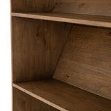 Featuring Bane Bookshelf by Four Hands at Amethyst Home. Five roomy shelves are ready to store favorite books and treasures, with smoked solid pine suited for any space. Removable ledges slant at an angle on each shelf, for even-better display of art and coffee table-size books, plus an optional slide ladder (for decorative use only) to complete the look.
Ov.  Amethyst Home provides interior design, new home construction design consulting, vintage area rugs, and lighting in the Seattle metro area.