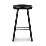 Featuring Barrett Counter Stool - Matte Black by Four Hands at Amethyst Home. The Barrett Matte Black Bar and Counter Stool is sculpted for comfort. Crafted from rich parawood, black iron stretchers lend an updated look to simply styled bar or counter seating finished in a sleek matte black.
Colors: Matte Black Parawood, Matte Black IronMaterials: Soli. Amethyst Home provides interior design, new home construction design consulting, vintage area rugs, and lighting in the Salt Lake City metro area.