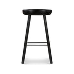 Featuring Barrett Counter Stool - Matte Black by Four Hands at Amethyst Home. The Barrett Matte Black Bar and Counter Stool is sculpted for comfort. Crafted from rich parawood, black iron stretchers lend an updated look to simply styled bar or counter seating finished in a sleek matte black.
Colors: Matte Black Parawood, Matte Black IronMaterials: Solid Par. Amethyst Home provides interior design, new home construction design consulting, vintage area rugs, and lighting in the Calabasas metro area.