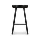 Featuring Barrett Counter Stool - Matte Black by Four Hands at Amethyst Home. The Barrett Matte Black Bar and Counter Stool is sculpted for comfort. Crafted from rich parawood, black iron stretchers lend an updated look to simply styled bar or counter seating finished in a sleek matte black.
Colors: Matte Black Parawood, Matte Black IronMaterials: Solid Par. Amethyst Home provides interior design, new home construction design consulting, vintage area rugs, and lighting in the Calabasas metro area.