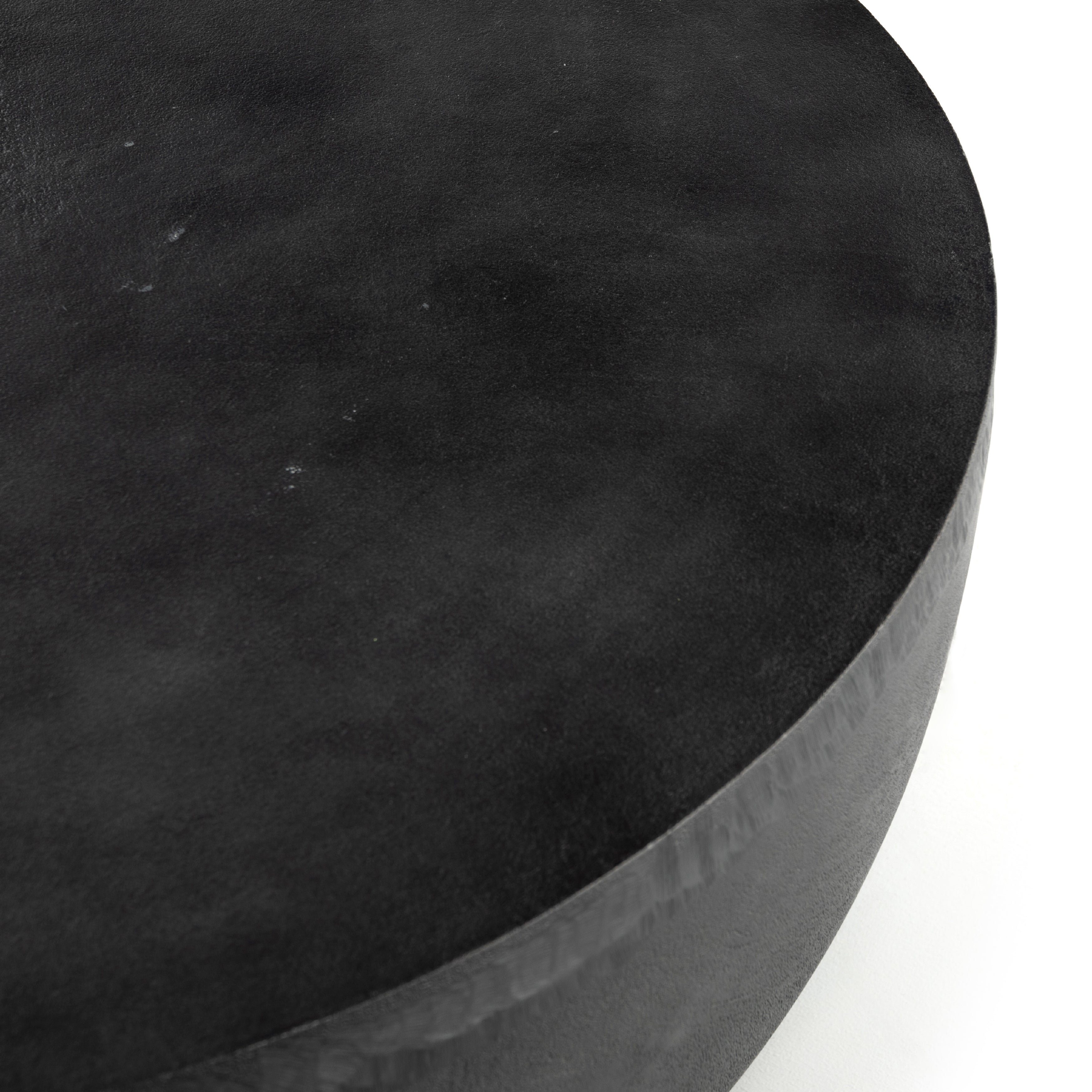 Featuring Basil Outdoor Coffee Table - Aged Grey by Four Hands at Amethyst Home. Basil Aged Grey Outdoor Coffee Table has an aged grey finish that highlights the aluminum's natural depth, for a sleek, simple look with implied movement. Stylish indoors or out. Cover or store indoors during inclement weather and when not in use.
Overall Dimensions: 36"W x 36"L .  Amethyst Home provides interior design, new home construction design consulting, vintage area rugs, and lighting in the Boston metro area.