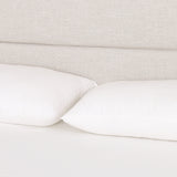 Featuring Daphne Bed - Cambric Ivory by Four Hands at Amethyst Home. We love the tall, elegant look of this Daphne Bed - Cambric Ivory. Horizontal channeling lends a linear, textured look to luxurious performance-grade upholstery - sure to elevate the look of any bedroom!
Colors: Cambric Ivory, AlmondMaterials: 90% Pl, 10% Li, Solid ParawoodFabric: Performanc.  Amethyst Home provides interior design, new home construction design consulting, vintage area rugs, and lighting in the Dallas metro area.