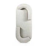 Featuring Deandra Tete a Tete Chaise - Merino Cotton by Four Hands at Amethyst Home. Modern European inspiration and plush curves come head to head in this stylish Deandra Tete a Tete Chaise - Merino Cotton. Upholstered in a soft liquid-repellent performance fabric that feels both casual and elevated, this is the perfect choice for families with kids .  Amethyst Home provides interior design, new home construction design consulting, vintage area rugs, and lighting in the Salt Lake City metro area.