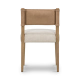 Featuring Ferris Dining Chair - Winchester Beige by Four Hands at Amethyst Home. This Ferris dining chair is comfortable enough for long dinner parties.  Super chic seating with an attractive back!  Did we mention it's performance fabric?
Overall Dimensions: 20"W x 21.75"L x 32"HColors: Winchester Beige, Burnished Parawood, Thames CreamMaterials: Top Grain Lea.  Amethyst Home provides interior design, new home construction design consulting, vintage area rugs, and lighting in the Tampa metro area.