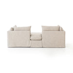 Featuring Mina Chaise - Valley Nimbus by Four Hands at Amethyst Home. Sophisticated and oh so comfortable -- the Mina chaise is a dream.  Beautiful, performance light linen blend fabric in a slipcover makes this piece feel like a cloud.
Overall Dimensions: 88"W x 40"L x 31"HMaterials: 53%Pl, 35%Vi, 12%Li, Solid BanakFabric: PerformanceWeight: 150.35 l.  Amethyst Home provides interior design, new home construction design consulting, vintage area rugs, and lighting in the Salt Lake City metro area.