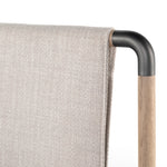 Featuring Harriet Bed by Four Hands at Amethyst Home. We love the mixed materials of this Harriet Bed. Framed by solid oak with rounded iron corners, an upholstered, sling-style headboard brings a light, modern vibe to any bedroom.
Queen Overall Dimensions: 70.50"W x 88.50"L x 51"H
King Overall Dimensions: 86.50"W x 88.50"L x 51"H
Colors: Gibson Wheat,.  Amethyst Home provides interior design, new home construction design consulting, vintage area rugs, and lighting in the Newport Beach metro area.