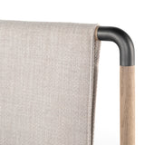 Featuring Harriet Bed by Four Hands at Amethyst Home. We love the mixed materials of this Harriet Bed. Framed by solid oak with rounded iron corners, an upholstered, sling-style headboard brings a light, modern vibe to any bedroom.
Queen Overall Dimensions: 70.50"W x 88.50"L x 51"H
King Overall Dimensions: 86.50"W x 88.50"L x 51"H
Colors: Gibson Wheat,.  Amethyst Home provides interior design, new home construction design consulting, vintage area rugs, and lighting in the Newport Beach metro area.