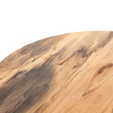 Featuring Hudson Coffee Table - Spalted Primavera by Four Hands at Amethyst Home. Stunning forces of nature are captured in the Hudson Spalted Primavera Coffee Table. We love how the spalted primavera wood is hand-shaped into a cylindrical silhouette. Reflective of woods' natural character, a slight color variance is possible. 
Overall Dimensions: 40"W x 40".  Amethyst Home provides interior design, new home construction design consulting, vintage area rugs, and lighting in the Houston metro area.