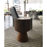 Featuring Jovie Outdoor End Table - Natural Teak by Four Hands at Amethyst Home. This Jovie Outdoor End Table - Natural Teak is made from solid teak and brings a bright, organic feel to any space. 
Amethyst Home celebrates natural materials, which often comes with beautiful imperfections. Each piece is made uniquely for you, please expect some variation a.  Amethyst Home provides interior design, new home construction design consulting, vintage area rugs, and lighting in the Des Moines metro area.