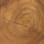 Featuring Jovie Outdoor End Table - Natural Teak by Four Hands at Amethyst Home. This Jovie Outdoor End Table - Natural Teak is made from solid teak and brings a bright, organic feel to any space. 
Amethyst Home celebrates natural materials, which often comes with beautiful imperfections. Each piece is made uniquely for you, please expect some variation a.  Amethyst Home provides interior design, new home construction design consulting, vintage area rugs, and lighting in the Scottsdale metro area.