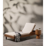 Featuring Jovie Outdoor End Table - Natural Teak by Four Hands at Amethyst Home. This Jovie Outdoor End Table - Natural Teak is made from solid teak and brings a bright, organic feel to any space. 
Amethyst Home celebrates natural materials, which often comes with beautiful imperfections. Each piece is made uniquely for you, please expect some variatio.  Amethyst Home provides interior design, new home construction design consulting, vintage area rugs, and lighting in the Newport Beach metro area.