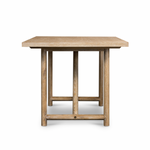 Featuring Mika Dining Table by Four Hands at Amethyst Home. Rustic goes modern with this Mika Dining Table. A triangular stretcher brings architectural interest to this simply styled dining table of white-washed oak.
Overall Dimensions: 84"W x 36"L x 30"H
Colors: Whitewashed Oak VeneerMaterials: Oak VeneerWeight: 119.05 lbVolume: 22.18 cu ftClearance f.  Amethyst Home provides interior design, new home construction design consulting, vintage area rugs, and lighting in the Winter Garden metro area.