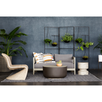 Featuring Nahla Outdoor End Table - Graphite by Four Hands at Amethyst Home. Made from solid concrete, this Nahla Outdoor End Table - Graphite is both sturdy and durable. Distressing will vary slightly from piece to piece, given concrete's organic nature. 
Overall Dimensions: 15.75"W x 15.75"L x 17.75"H
Colors: GraphiteMaterials: ConcreteWeight: 50.71 lb.  Amethyst Home provides interior design, new home construction design consulting, vintage area rugs, and lighting in the Los Angeles metro area.