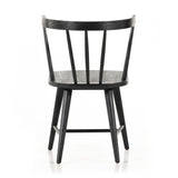 Featuring Naples Dining Chair - Black Oak by Four Hands at Amethyst Home. This Naples Dining Chair - Black Oak is a fresh twist on traditional Windsor-style seating is crafted from solid black-finished oak, for a look that’s always in style.
Overall Dimensions: 20.50"W x 21.50"L x 31.75"HColors: Black Oak, Black Oak VeneerMaterials: Solid Oak, Oak VeneerWe.  Amethyst Home provides interior design, new home construction design consulting, vintage area rugs, and lighting in the Nashville metro area.