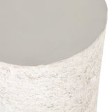 Featuring Otero Outdoor Round End Table by Four Hands at Amethyst Home. We love the textured, round shape of this Otero Outdoor Round End Table. We'd love to see this featured on your patio, poolside, or other space! Cover or store indoors during inclement weather and when not in use.
Overall Dimensions: 13"W x 13"L x 19.75"H
Colors: Blanc White, Matte Whit. Amethyst Home provides interior design, new home construction design consulting, vintage area rugs, and lighting in the Park City metro area.
