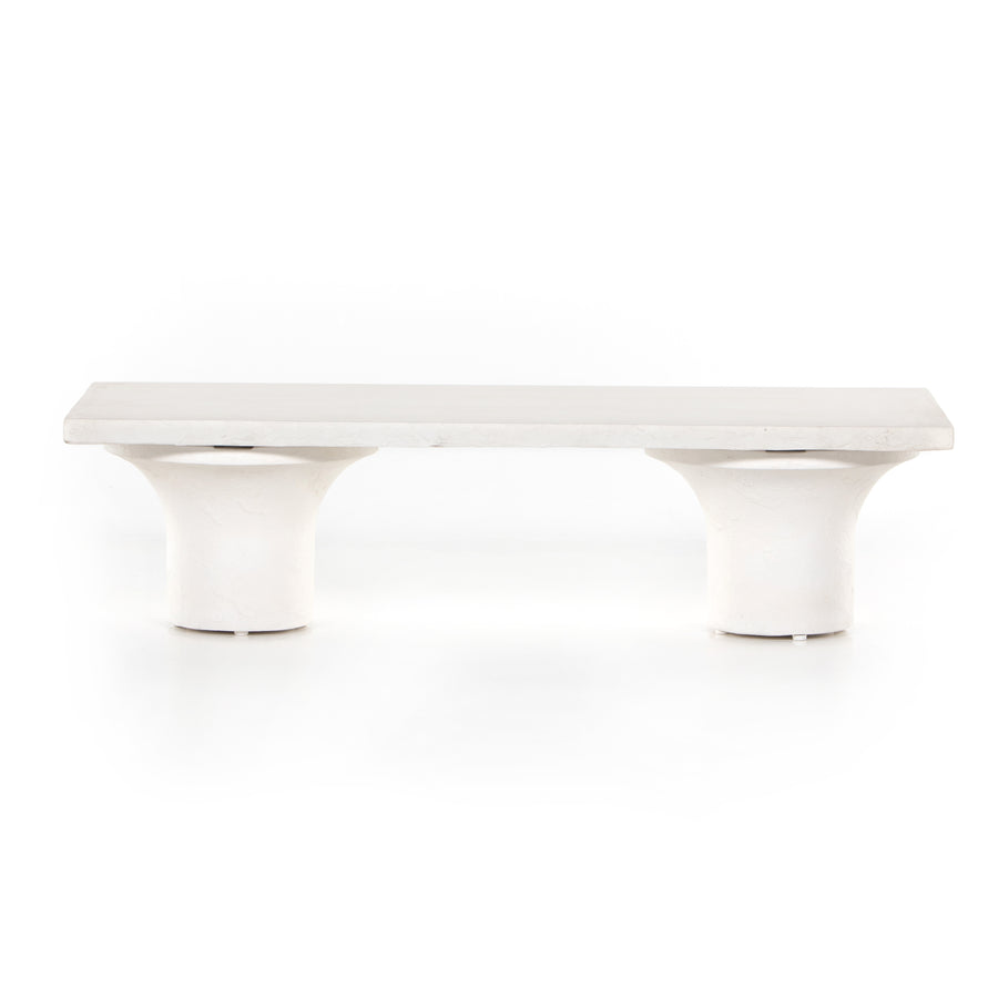 Parra Coffee Table - Plaster Molded Concrete