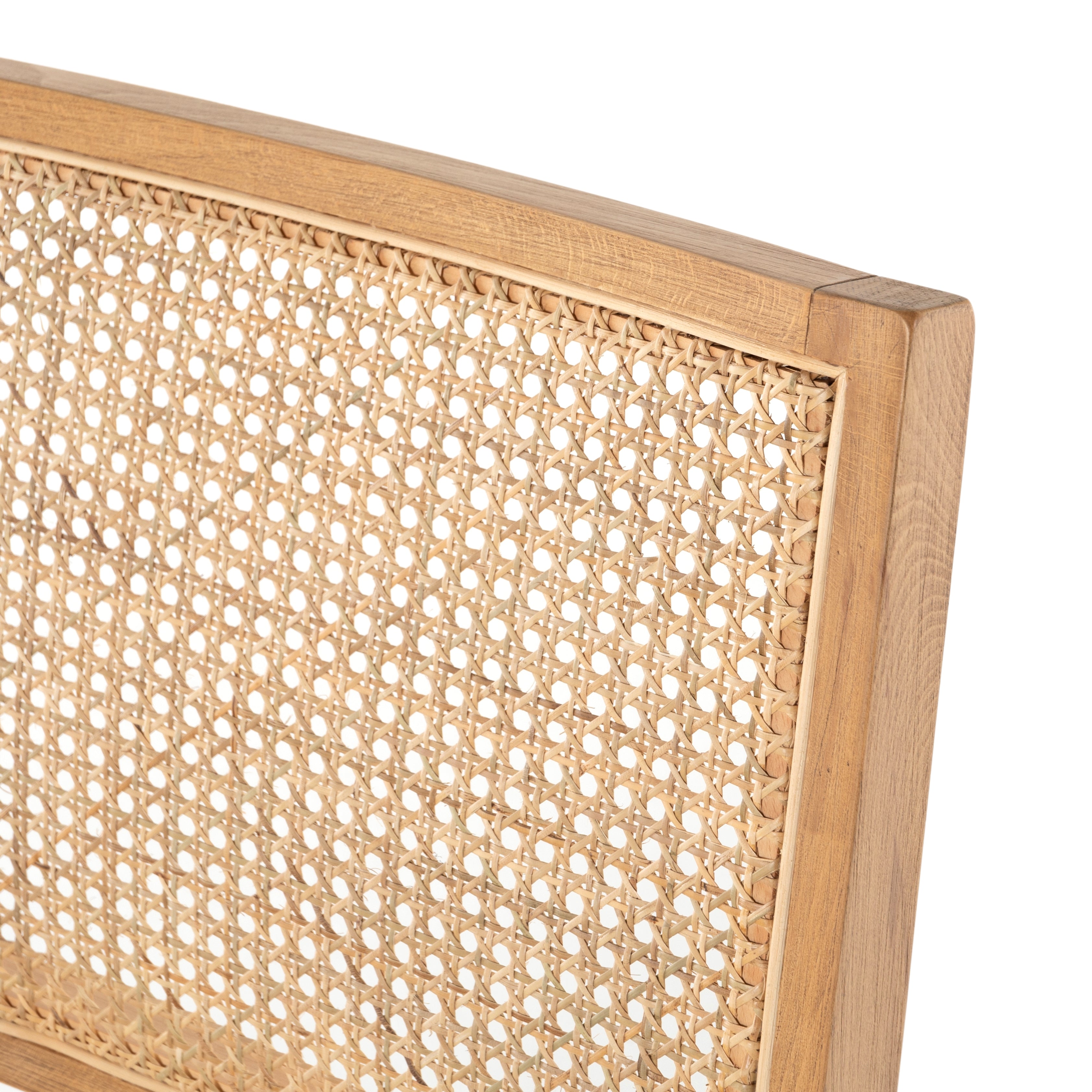 Featuring Sage Dining Chair - Sierra Butterscotch by Four Hands at Amethyst Home. Mixed materials make this Sage Dining Chair - Sierra Butterscotch. Solid, sand-colored beech wood features a natural cane back for extra texture, while a butterscotch-finished leather seat serves total comfort for any dining or kitchen area. 
Overall Dimensions: 20.50"W x 24.  Amethyst Home provides interior design, new home construction design consulting, vintage area rugs, and lighting in the Alpharetta metro area.