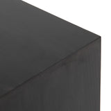 Featuring Trey Modular Filing Credenza - Black Poplar by Four Hands at Amethyst Home. Inspired by clean mid-century design, this Trey Modular Filing Credenza - Black Poplar brings generous storage space to the modern office, with a fully finished back pus metal-secured leather pulls for an element of surprise. Great solo or paired with matching desk or fil.  Amethyst Home provides interior design, new home construction design consulting, vintage area rugs, and lighting in the Park City metro area.