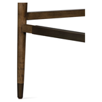 Featuring Waldon Counter Stool by Four Hands at Amethyst Home. Slim, sculptural style with this Waldon Counter Stool. Angular framing features a mix of bronze-finished metal and solid rubberwood, for a forward-thinking feel. Textural linen-blend seating adopts an invitingly neutral grey hue to move freely between spaces and styles.
Size: 23.25"W x 24.50"L x .  Amethyst Home provides interior design, new home construction design consulting, vintage area rugs, and lighting in the Seattle metro area.