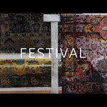 The Festival Collection showcases traditional inspired designs that exemplify timeless styles of elegance, comfort, and sophistication. With their hand knotted construction, these rugs provide a durability that can not be found in other handmade constructions, and boasts the ability to be thoroughly cleaned as it contains no chemicals that react to water, such as glue. AmethystHome provides interior design, new construction, custom furniture, and rugs for Calabasas metro area