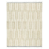 Featuring Keoka Quest Hand-Knotted Rug by Jaipur Living at Amethyst Home. The Keoka Quest Area Rug boasts a fresh take on classic Afghani hand-knotted textiles. In easy-to-deocrate tones of beige, light gray, and ivory, the light and airy colorway of the Quest rug anchors room with versatility and neutral appeal. The texture-rich wool pile features a ribbed co.  Amethyst Home provides interior design, new home construction design consulting, vintage area rugs, and lighting in the Miami metro area.