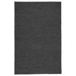 Featuring Sabine Linden Darkshadow/Ebony Rug by Jaipur Living at Amethyst Home. The Sabine collection lends rich texture and organic allure to modern homes. The Linden area rug features a fine, single-line Sumak knotting technique for an exquisite feel and craftsmanship. This rich, black natural area rug is the perfect accent for sophisticated spaces in want .  Amethyst Home provides interior design, new home construction design consulting, vintage area rugs, and lighting in the Dallas metro area.