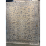 Featuring Tierzah Merey Hand-Knotted Rug by Jaipur Living at Amethyst Home. The vintage-inspired Tierzah Merey Area Rug features an antiqued wash and intricate traditional designs. The Merey wool rug boasts a Persian knot construction and tonal gray and soft beige palette that complements any style. This artisan-made rug features fringe trimmed details for a .  Amethyst Home provides interior design, new home construction design consulting, vintage area rugs, and lighting in the Boston metro area.