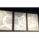 Featuring Trace of Rings III Art by Leftbank Art at Amethyst Home. Hand painted on linen, this Trace of Rings III Art features a gorgeous textured abstract design. Complete the look with Trace of Rings I and II to elevate any bedroom, living room, or other area! 
Due to the nature of this 100% hand painted product, the image may vary.
Artist: Beverly Fuller Pr.  Amethyst Home provides interior design, new home construction design consulting, vintage area rugs, and lighting in the Tampa metro area.