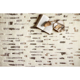 Featuring Bennett Ivory / Forest Hand-Knotted Rug by Loloi at Amethyst Home. Dimensional yet soft, the Bennett Ivory / Forest Area Rug is hand-knotted of wool, viscose and polyester in India. Featuring a new carve like high-low pile, Bennett has an ivory base with abstract tonal designs. Plus, it's plush underfoot-- a great choice for your office, bedroom, .  Amethyst Home provides interior design, new home construction design consulting, vintage area rugs, and lighting in the Portland metro area.