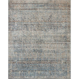 Featuring Billie Amber Lewis x Loloi Denim / Blush Rug by Loloi at Amethyst Home. Touting richly saturated colors and a distressed pattern, the Billie Collection captures the look of a well-worn antique rug at a remarkable value. Reminiscent of one-of-a-kind rugs, this Amber Lewis x Loloi collection features random variations in color that render no two pie.  Amethyst Home provides interior design, new home construction design consulting, vintage area rugs, and lighting in the Portland metro area.