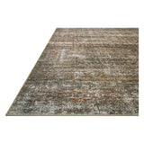 Featuring Billie Amber Lewis x Loloi Tobacco Rust Rug by Loloi at Amethyst Home. Touting richly saturated colors and a distressed pattern, the Billie Collection captures the look of a well-worn antique rug at a remarkable value. Reminiscent of one-of-a-kind rugs, this Amber Lewis x Loloi collection features random variations in color that render no two p.  Amethyst Home provides interior design, new home construction design consulting, vintage area rugs, and lighting in the Los Angeles metro area.