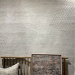 Featuring Collins Amber Lewis x Loloi Ivory Hand-Knotted Rug by Loloi at Amethyst Home. The Collins Ivory rug for Amber Lewis x Loloi is hand-knotted of wool and cotton by skilled artisans in India. Collins features varying knotting techniques interwoven to create a uniquely texture pattern, elevating any space with this versatile neutral. Collins is also Goo.  Amethyst Home provides interior design, new home construction design consulting, vintage area rugs, and lighting in the Dallas metro area.