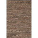 Featuring Leather & Jute Rug by Loloi at Amethyst Home. Give your room an all natural feel with the Edge ED-01 Brown Area Rug. These earthy rugs are hand woven in India of alternating strips of leather, jute, and cotton for a unique tactile feel that your feet will love. Available in four neutral colors, ensuring a seamless addition to any decor.
Hand Wove.  Amethyst Home provides interior design, new home construction design consulting, vintage area rugs, and lighting in the Calabasas metro area.