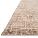 Featuring Giana Blush Rug by Loloi at Amethyst Home. Inspired by textural watercolors, the Giana Blush Area Rug combines a relaxed grid with soft variations of cream and blush for an effortless and sophisticated look. Each area rug is hooked of 100% wool by artisans for a beautiful textural layer to your home. The soft textures of this area rug bring warmt.  Amethyst Home provides interior design, new home construction design consulting, vintage area rugs, and lighting in the Nashville metro area.