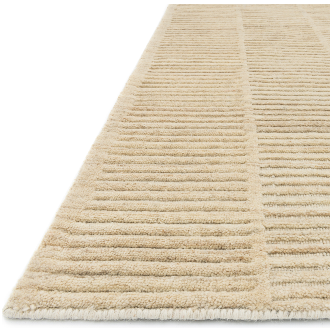 Featuring Hadley Natural Rug by Loloi at Amethyst Home. Natural beauty is expressed in an understated fashion with the Hadley Collection, an eco-friendly collection of 100% undyed wool. Loom knotted in India, Hadley features an intriguing cut pile and loop combination which adds distinctive texture to these handsome and durable designs. Also, the muted colors .  Amethyst Home provides interior design, new home construction design consulting, vintage area rugs, and lighting in the Tampa metro area.