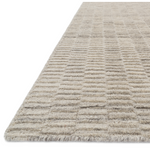 Featuring Hadley Oatmeal Rug by Loloi at Amethyst Home. Natural beauty is expressed in an understated fashion with the Hadley Collection, an eco-friendly collection of 100% undyed wool. Loom knotted in India, Hadley features an intriguing cut pile and loop combination which adds distinctive texture to these handsome and durable designs. Also, the muted col.  Amethyst Home provides interior design, new home construction design consulting, vintage area rugs, and lighting in the Park City metro area.