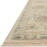 Featuring Helena Beige / Stone Hand-Knotted Rug by Loloi at Amethyst Home. The Helena Beige / Stone area rug from Loloi is hand-knotted, refined, yet versatile for any home. The Helena rug combines weathered tones and worldly patterns for a beautiful grounding element in any room.
This rug features:- Beautiful vintage look and patina- Soft and cozy pile- Easy .  Amethyst Home provides interior design, new home construction design consulting, vintage area rugs, and lighting in the Tampa metro area.